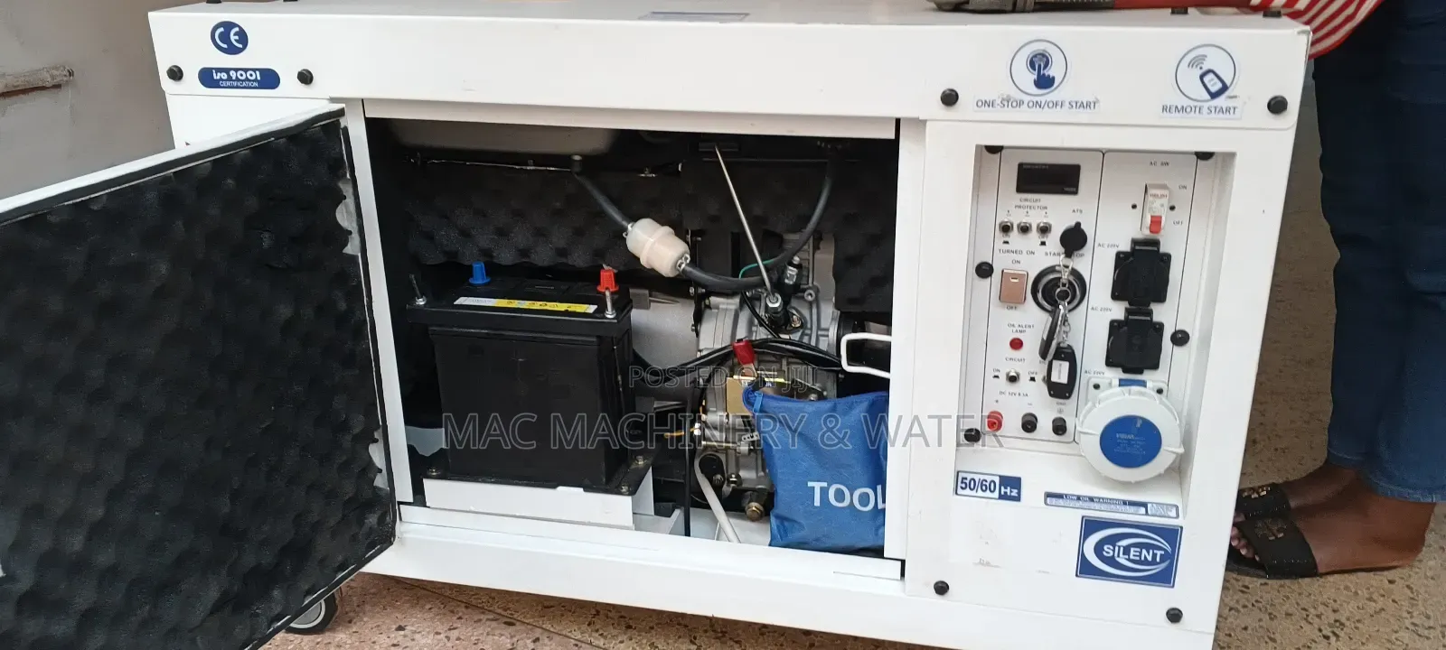 Perkins 10kva Diesel Generator Low Noise Remote Start in Built-in Ats