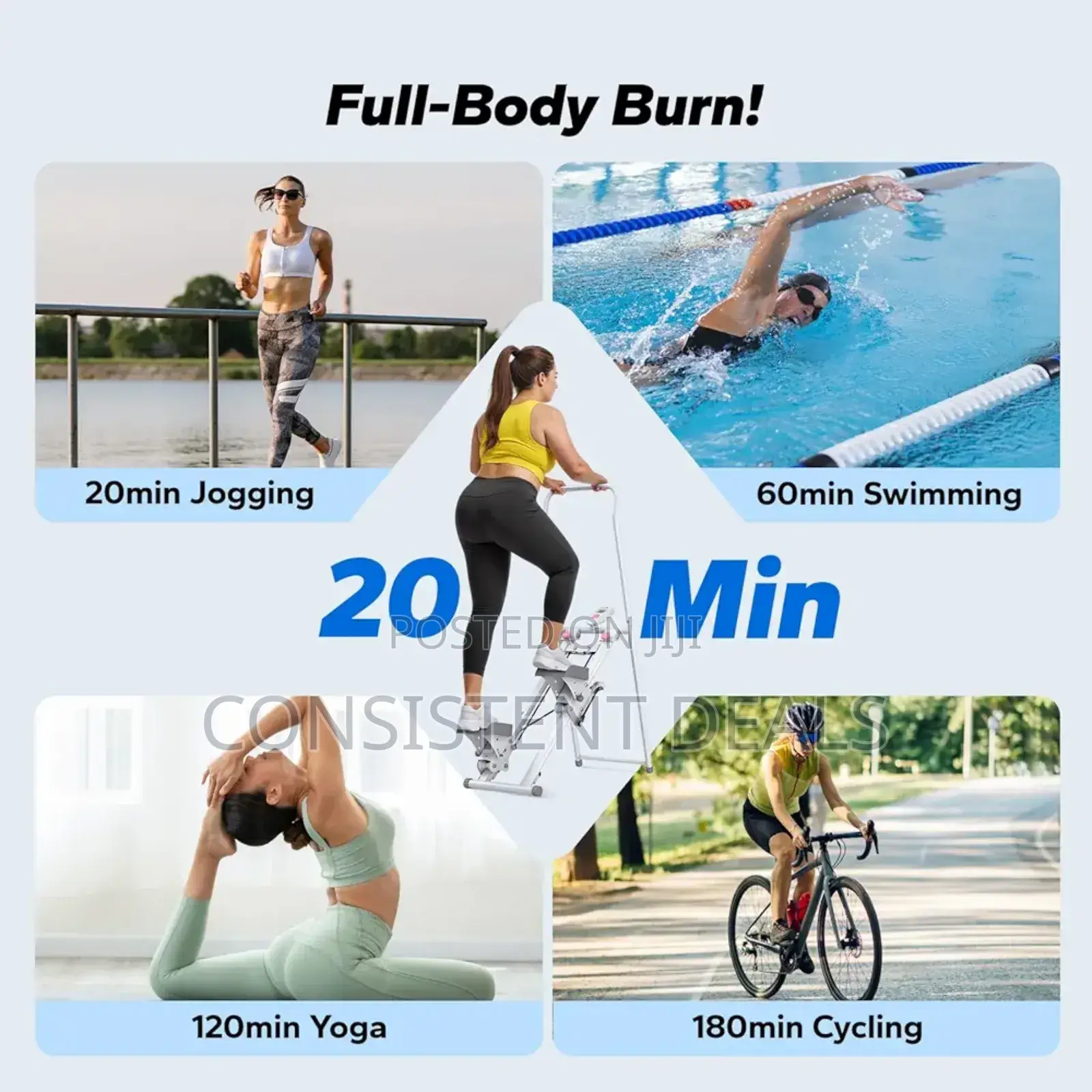 Stair Stepper For Home Gym Exercise, New Version Vertical Climber