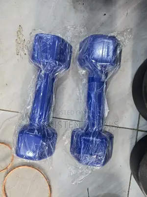 4kg Pair Vinyl Coated Dumbells