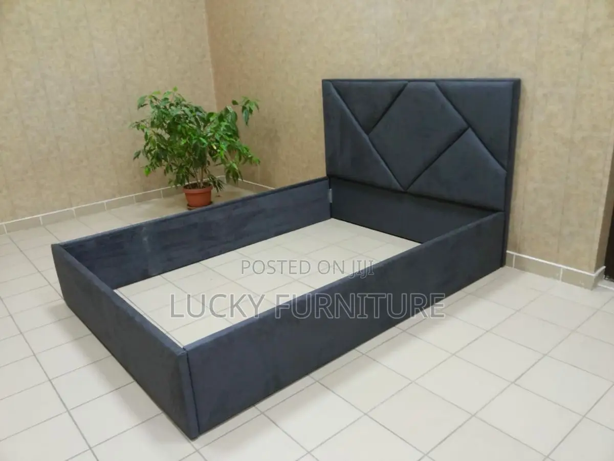 A Five by Six Gray Bed