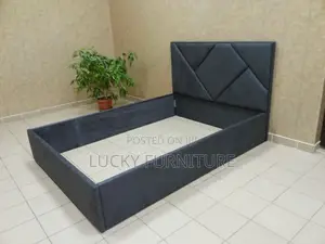 A Five by Six Gray Bed