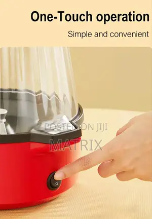 Sonifer Multifunctional Electric Red Mini Popcorn Maker