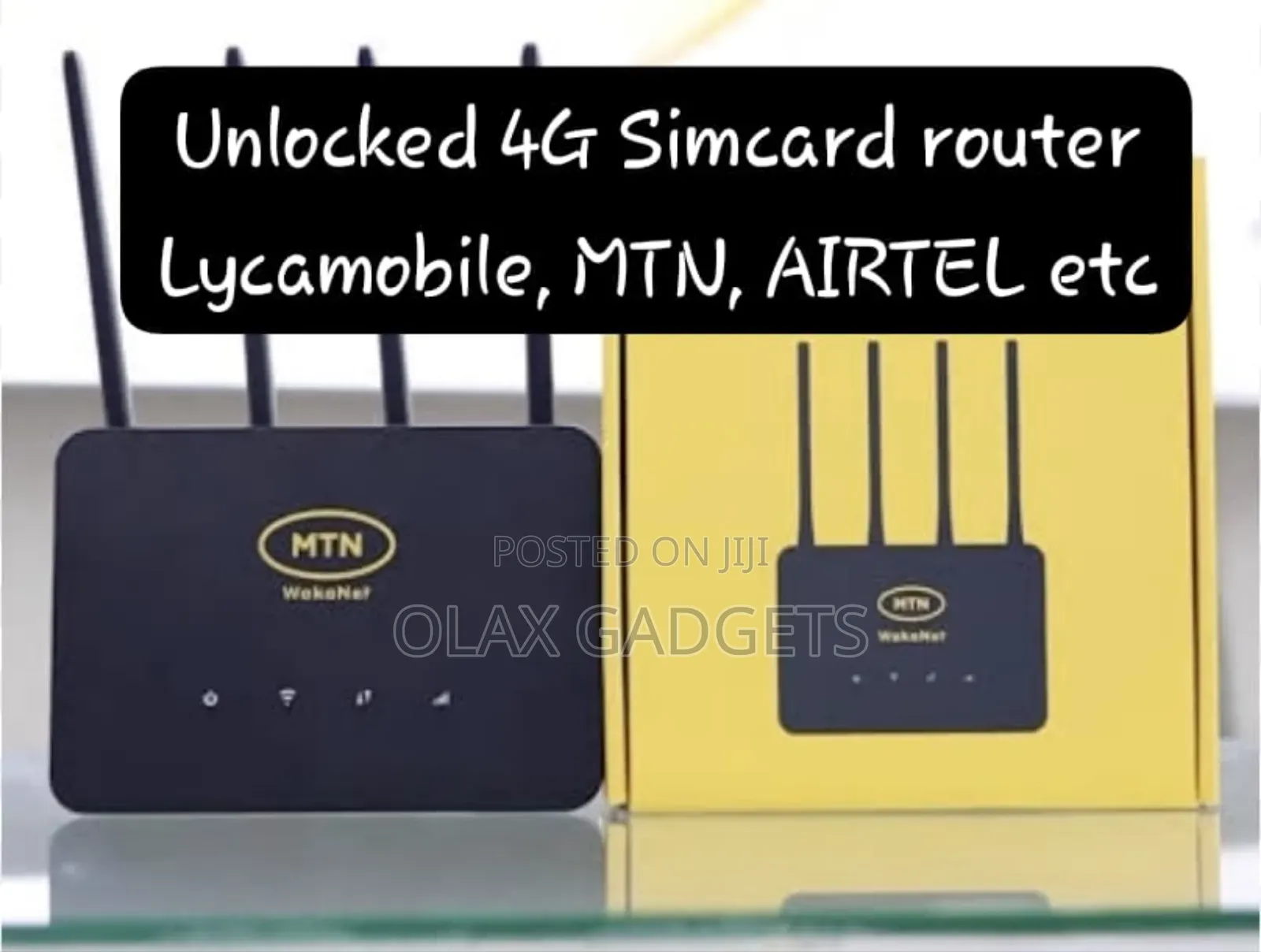 Unlocked 4g Simcard Router - Lycamobile, Airtel, MTN Etc