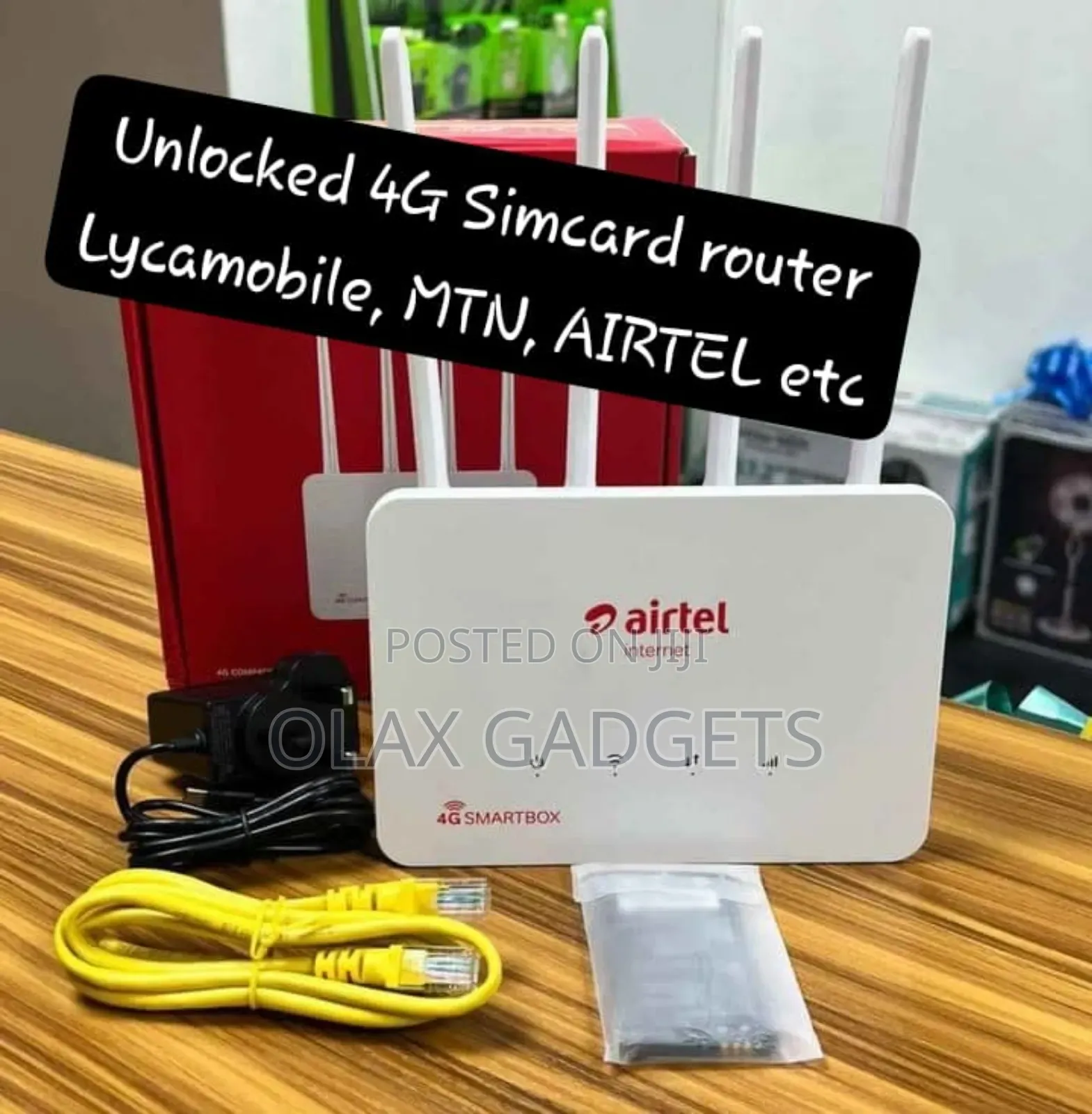 Unlocked 4g Simcard Router - Lycamobile, Airtel, MTN Etc