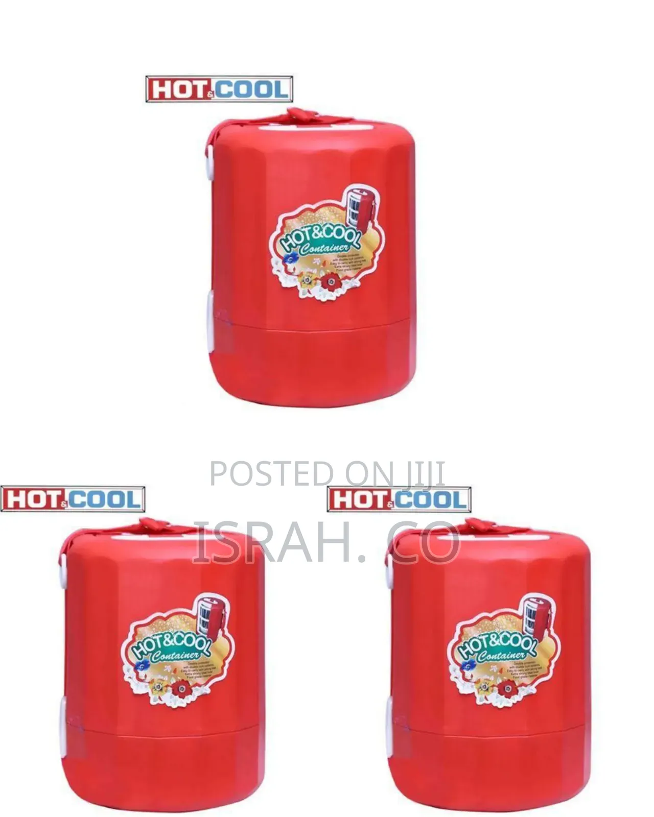 Hot Cool Insulated Food Container With Strap