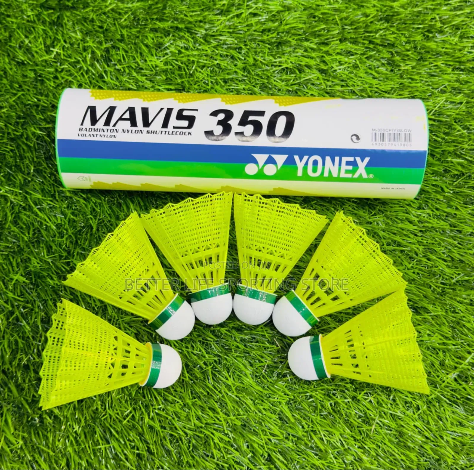 Badminton Shuttle Cocks Yonex 6 Pcs