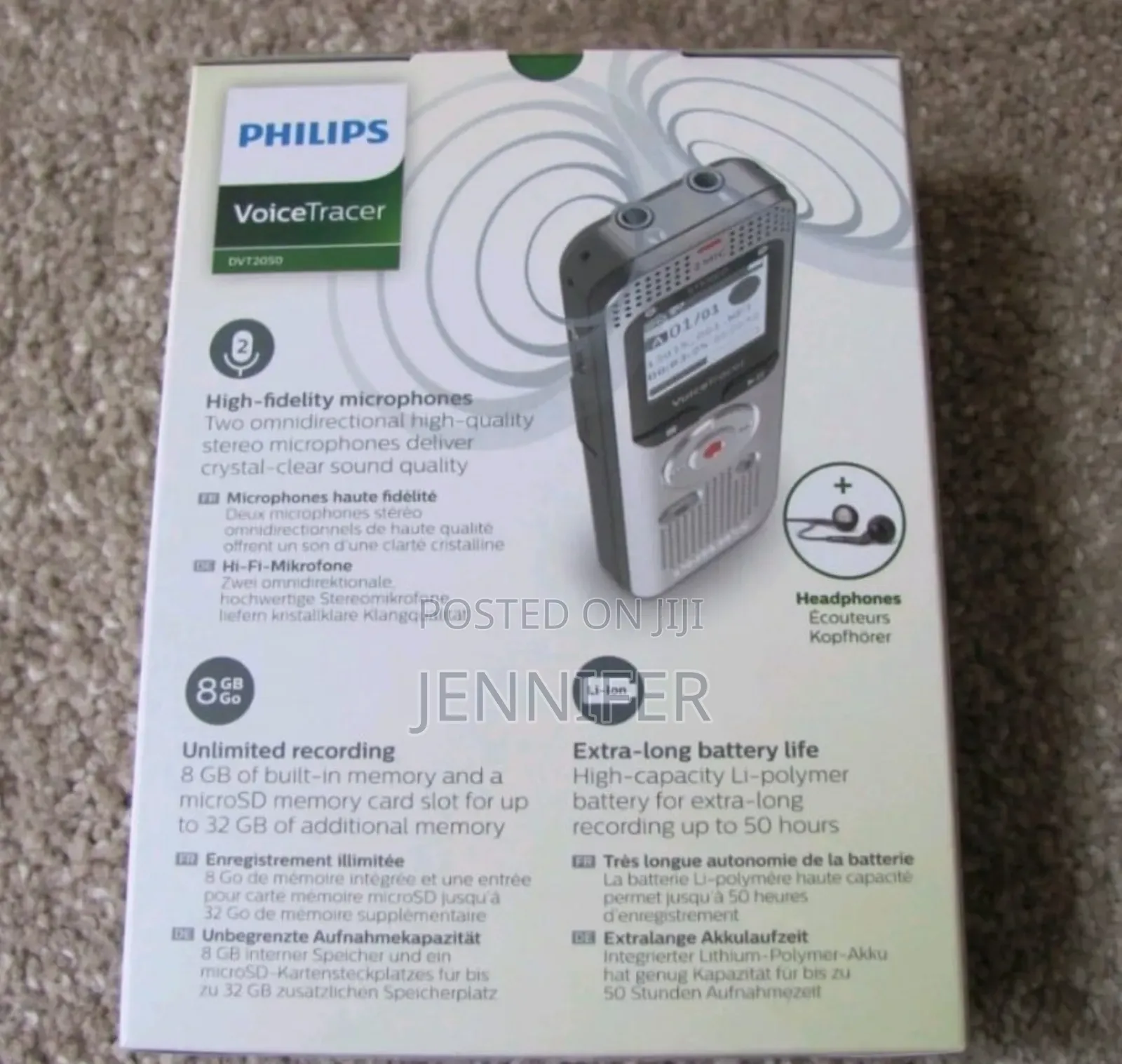 Philips Voicetracer Audio Recorder