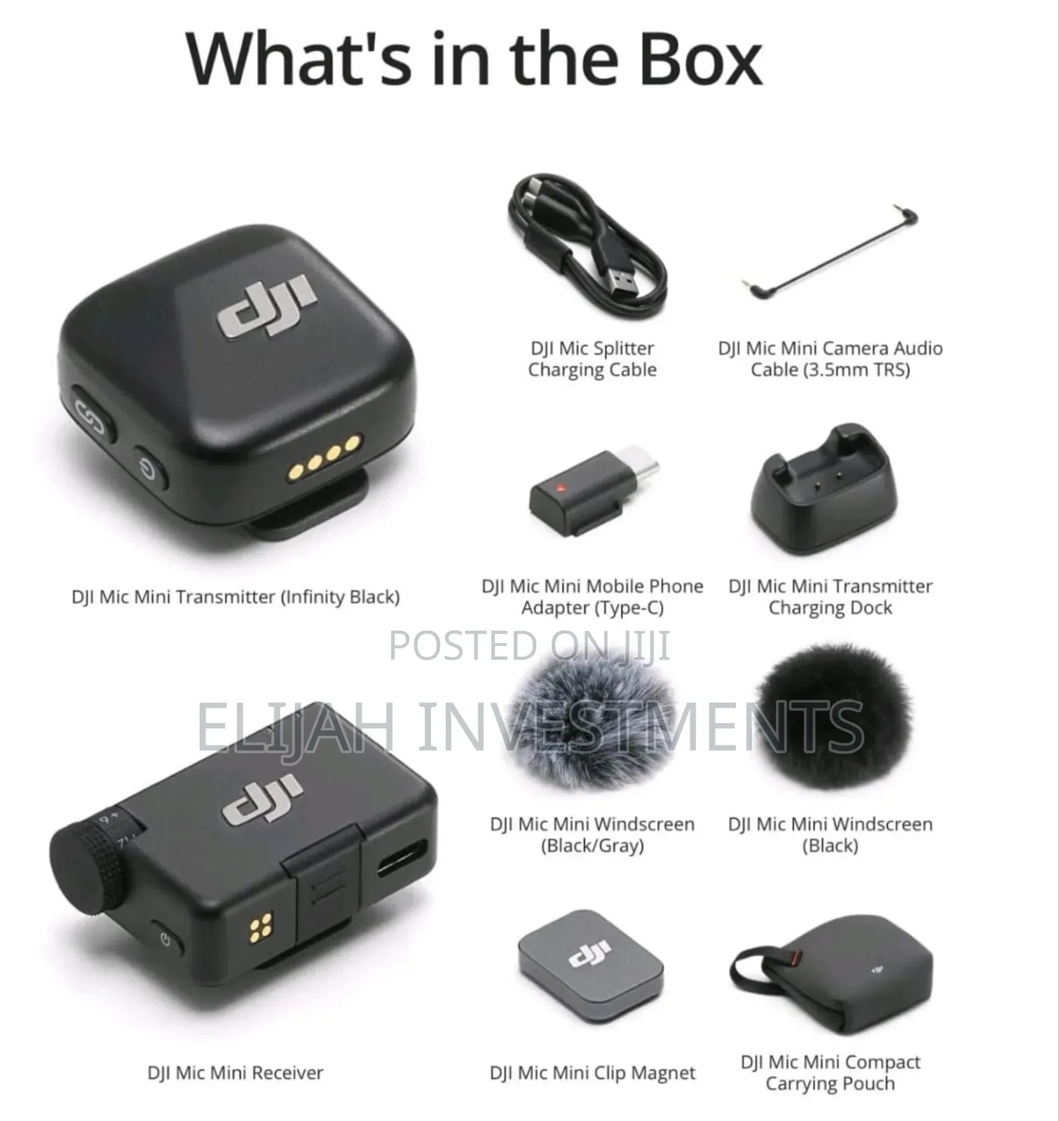 Dji Mic Mini 400m Wireless Lavalier Microphone