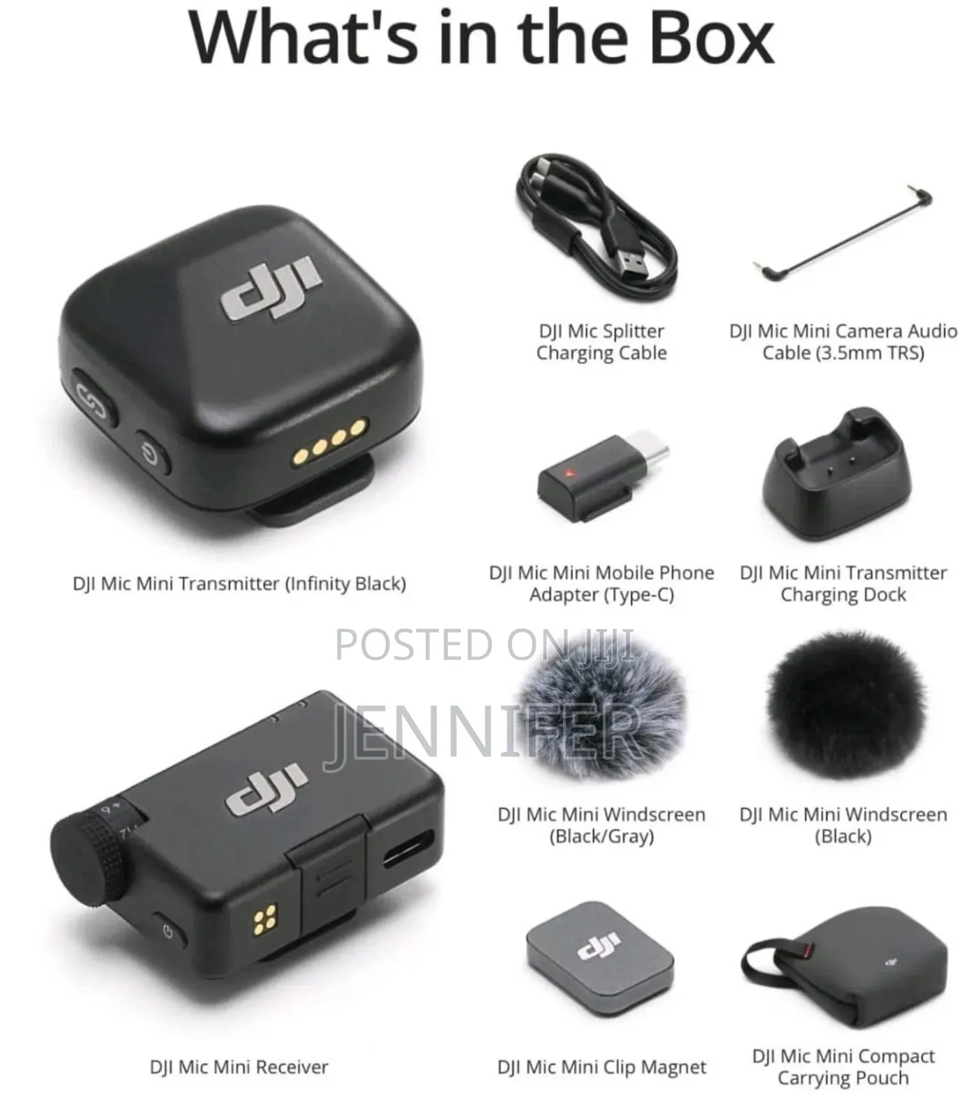 Dji Mic Mini 400m Wireless Lavalier Microphone