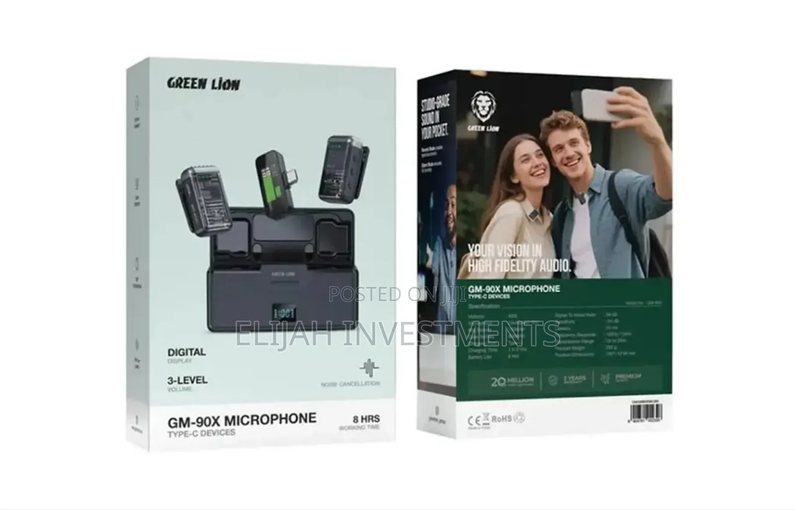 Green Lion Gm-90x Is a Wireless Microphone System