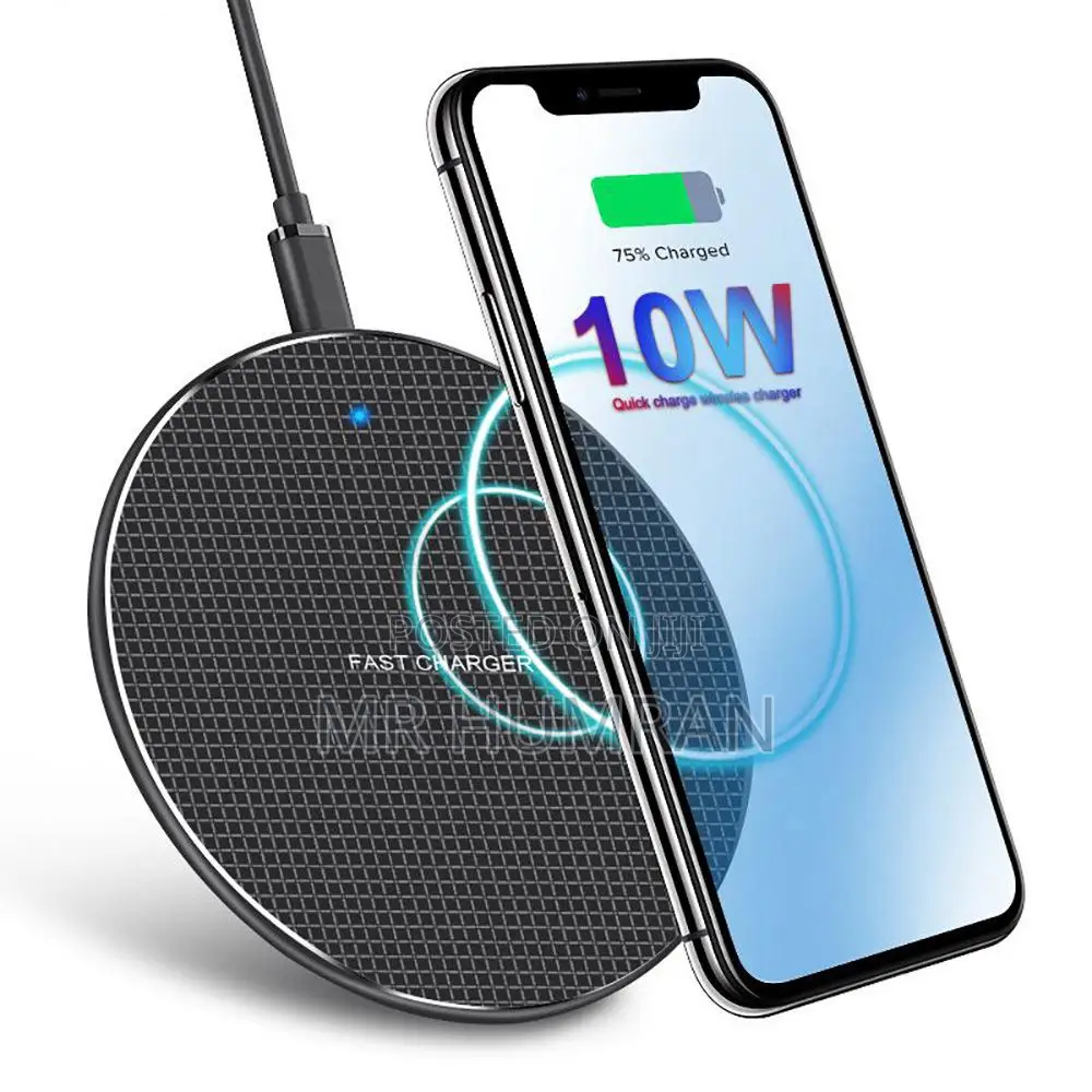 Wireless Charger Fast Charging Pad for Smartphones