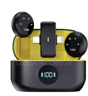 Collar Clip Button Microphone Apple and Type C
