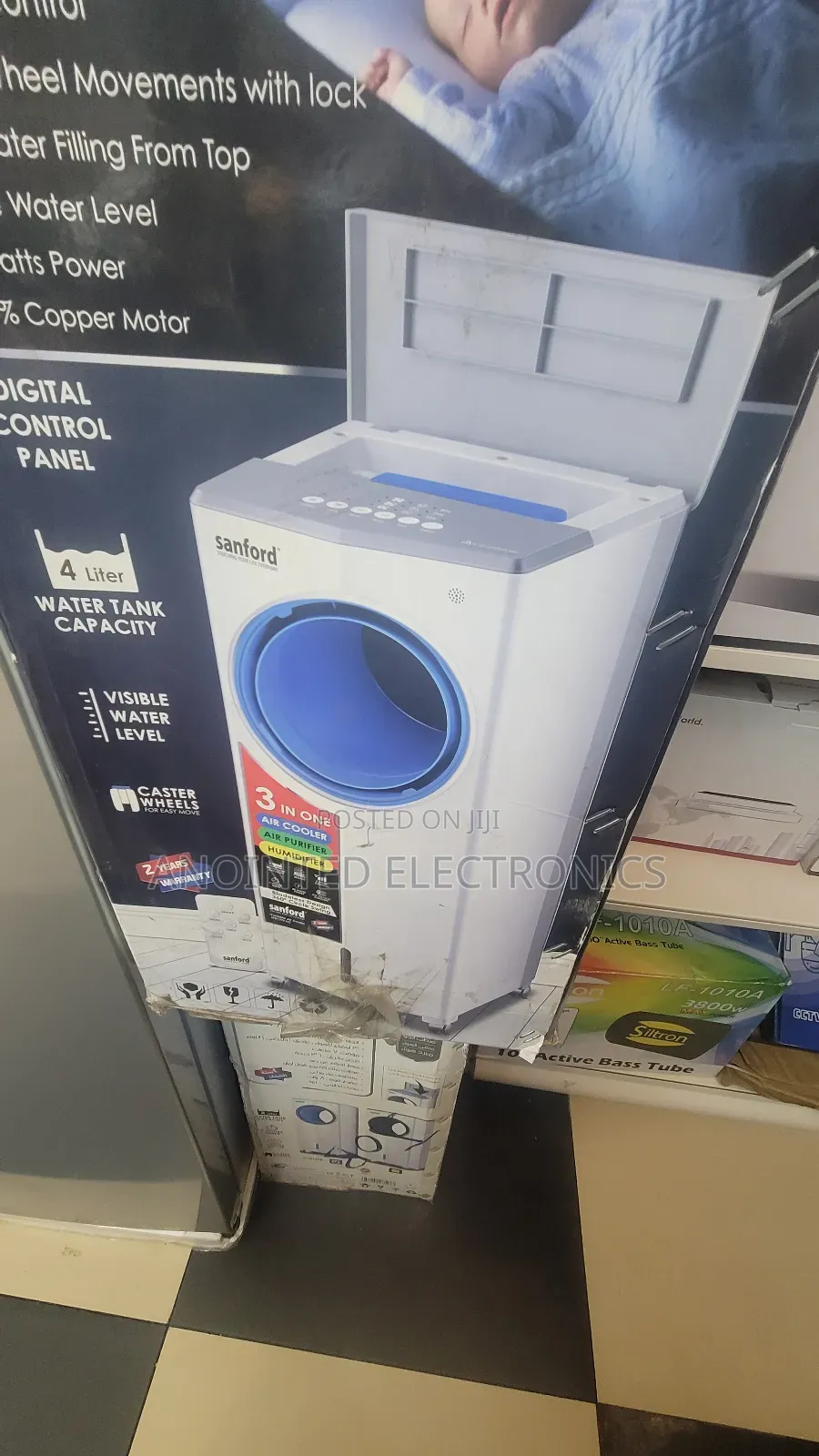 Sanford Portable Air Cooler 4l