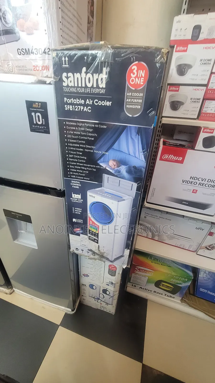 Sanford Portable Air Cooler 4l