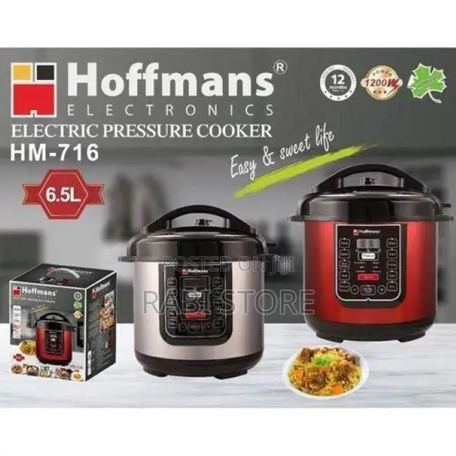Electric Pressure Cooker 6.5l