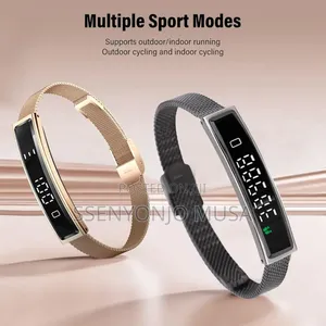 Smart Fitness Bracelet With Heart Monitor – Waterproof for Men Women