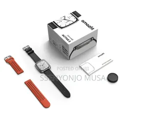Amazfit Active 2 Square Smartwatch With Gps, Heart Sleep Monitor