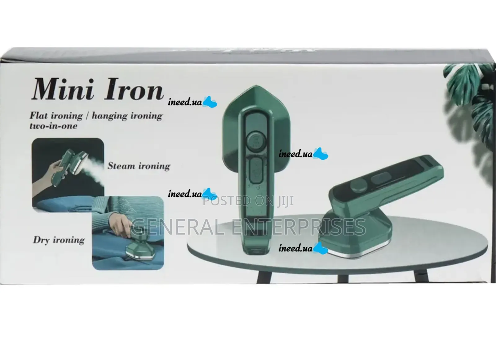 Portable Mini Steam and Dry Iron, Portable Mini Ironing Machine