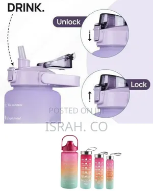 Set of 4 Water Bottles