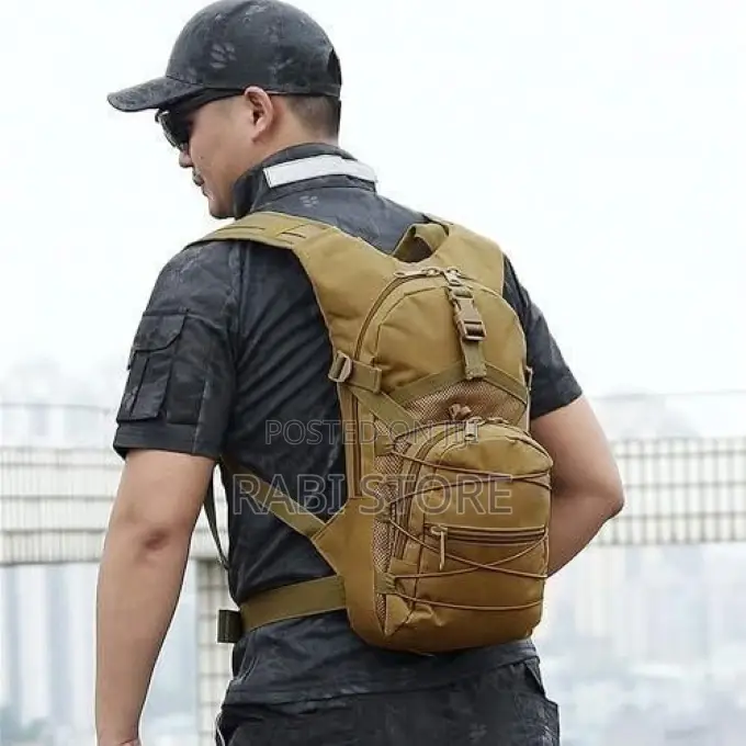 Back Pack With a Water Storage Compartment