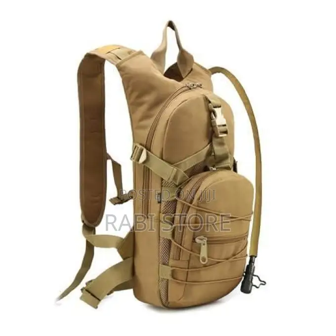 Back Pack With a Water Storage Compartment