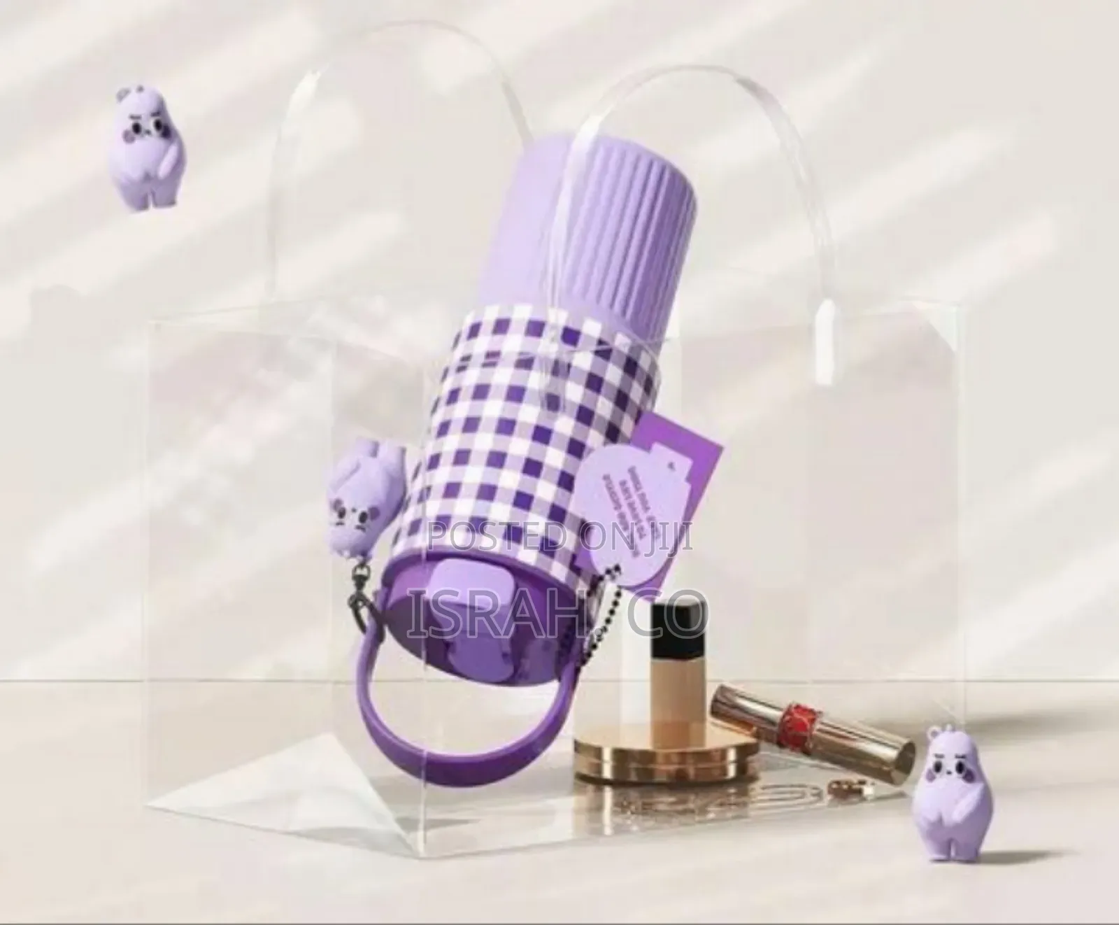 Charming Insulated Tumbler With Carrying Strap