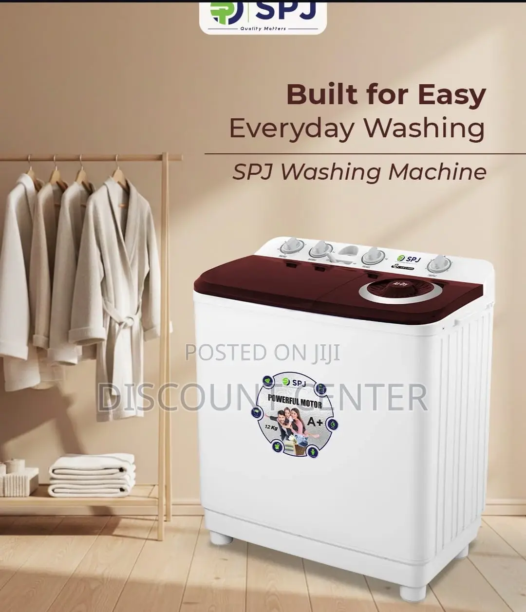 Washing Machine Two Tub 7kg