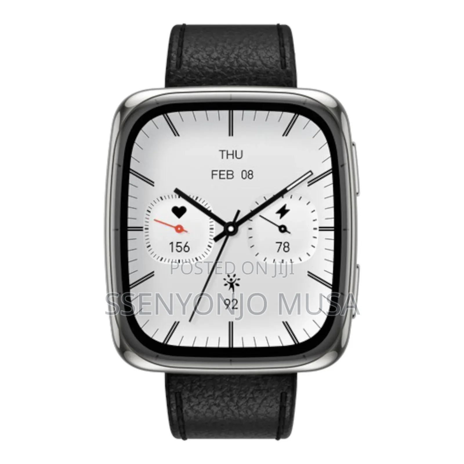 Amazfit Active 2 Square Smartwatch With Gps, Heart Sleep Monitor