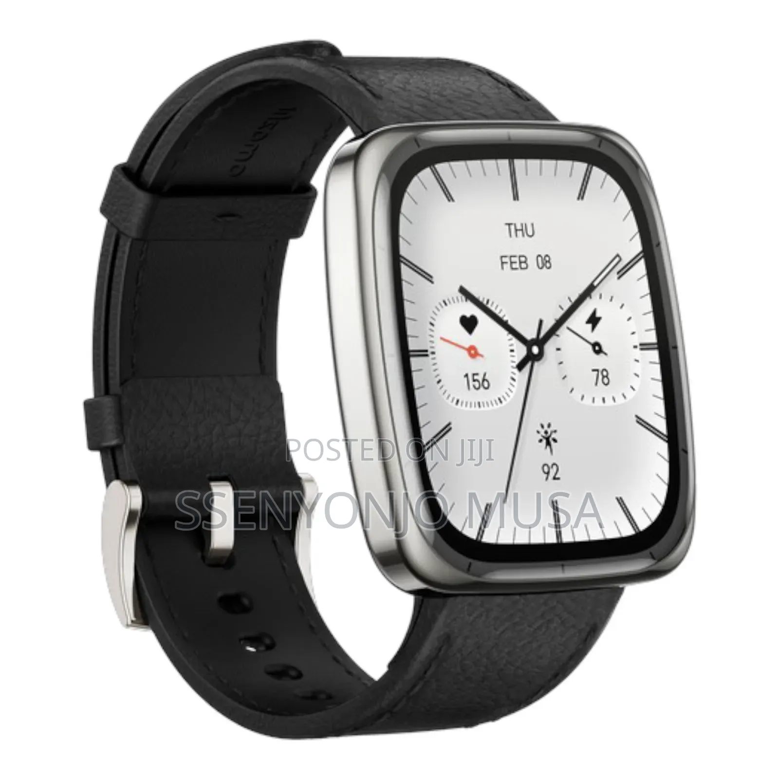 Amazfit Active 2 Square Smartwatch With Gps, Heart Sleep Monitor