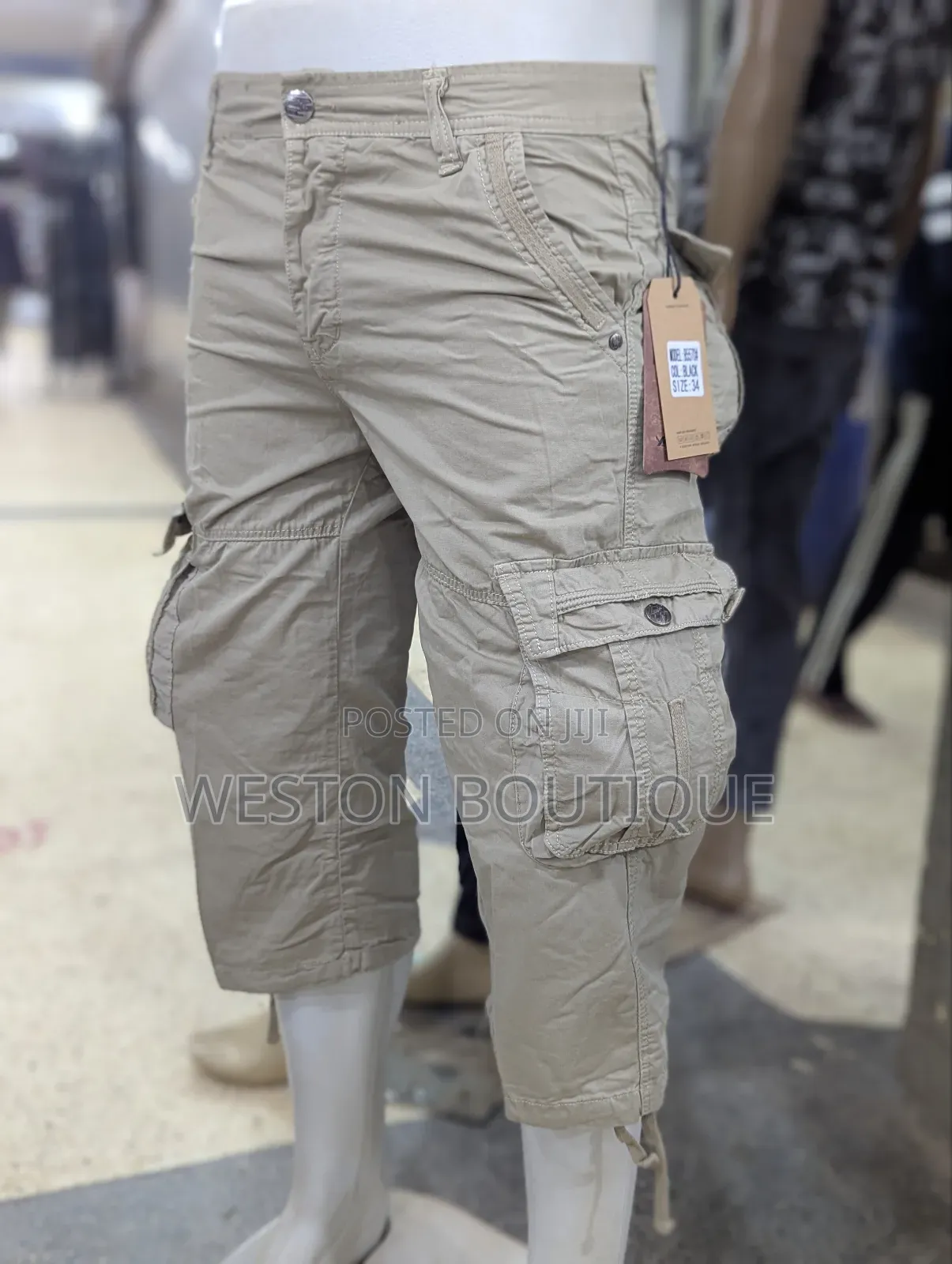 Original Cotton Quarter Cargo Pants