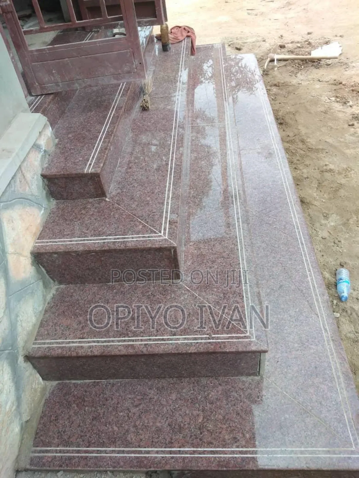 Granite Staircase for Interior and Exterior in Various Colors