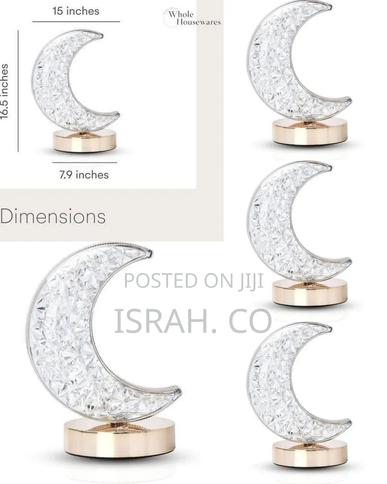 Moon Shaped Lamp