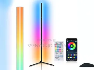 RGB Led Corner Floor Lamp – Dimmable Color Changing Ambient Light