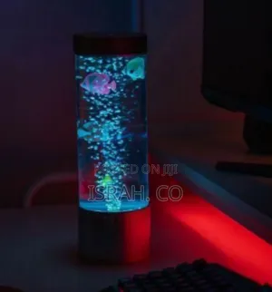 Auraglow Led Bubble Lamp: Ambient Desktop Aquarium