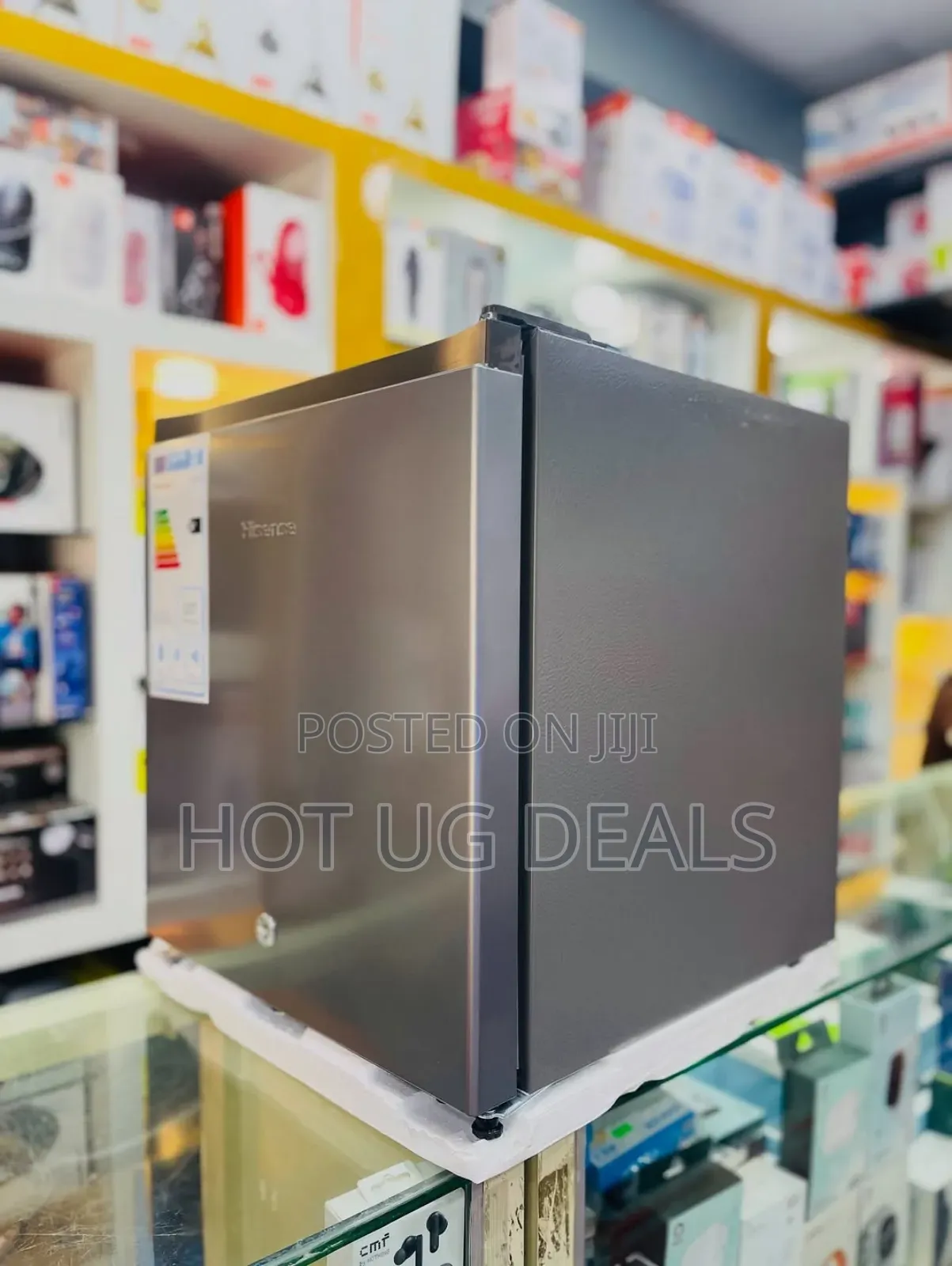 Hisense 60 Liters / 60l Single Door Bar Refrigerator - Silver
