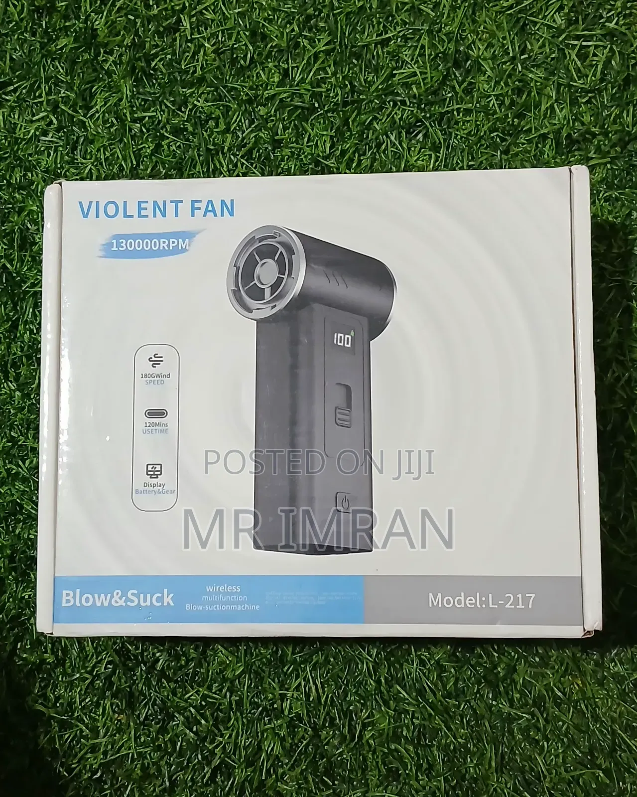 Wireless, Multifunctional Handheld Air Blower and Vacuum Cleaner