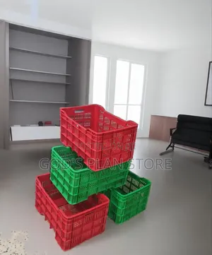 Matted Plastic Crates Matted Plastic Crates