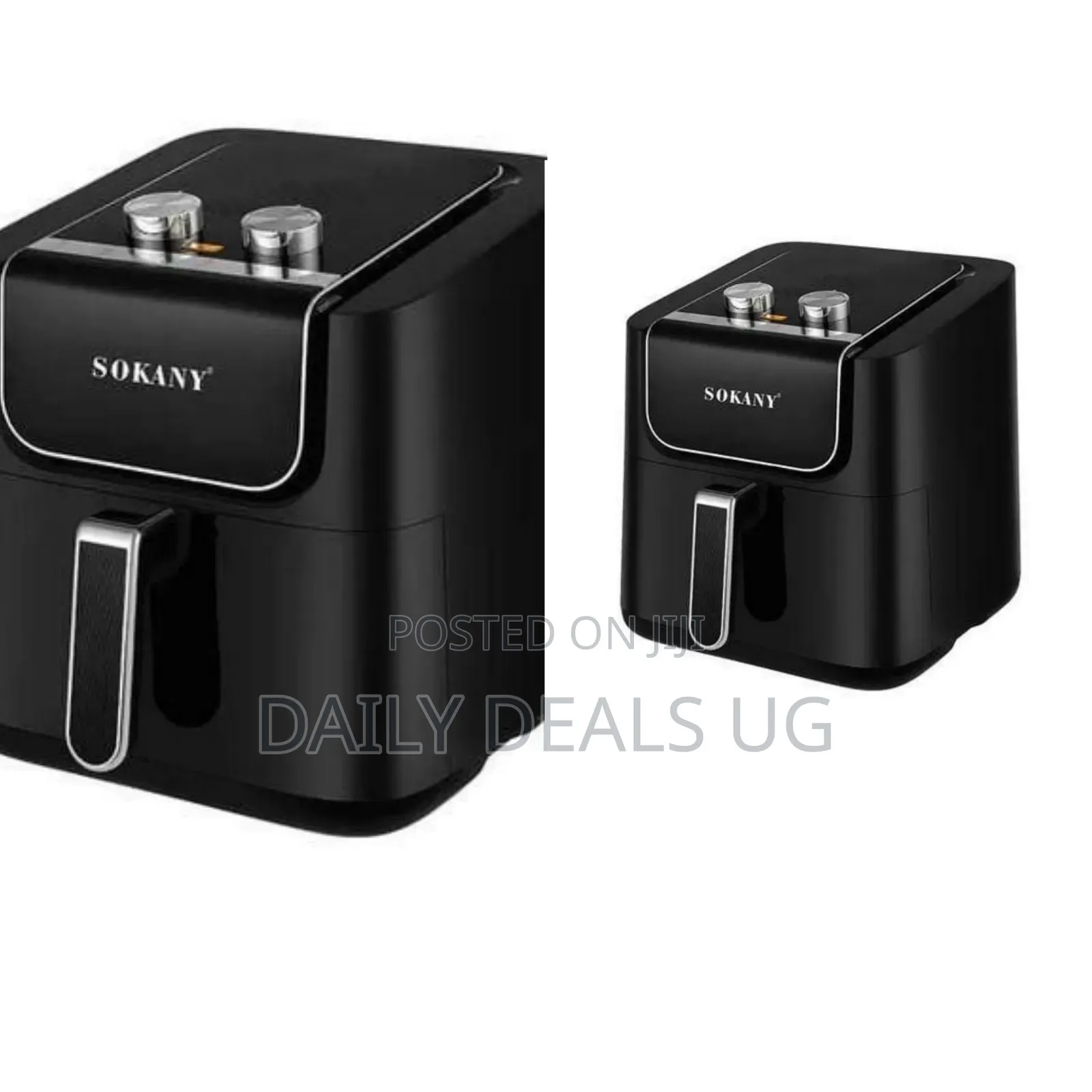 Sokany Healthy Compact Digital Air Fryer - Multicolor