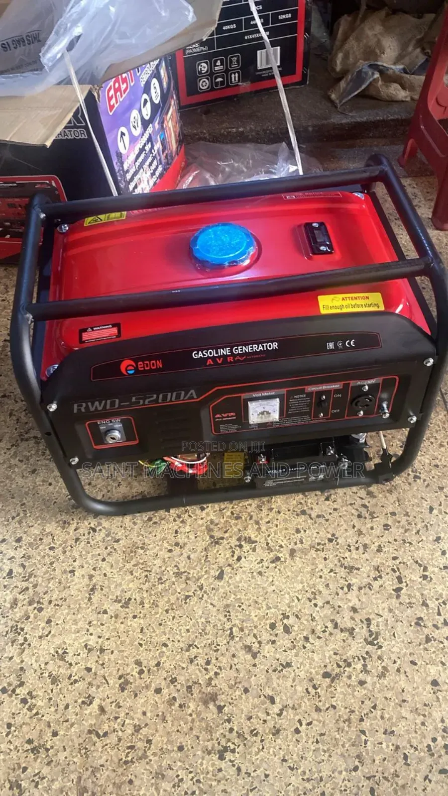 Petrol RWD Generator 5200a
