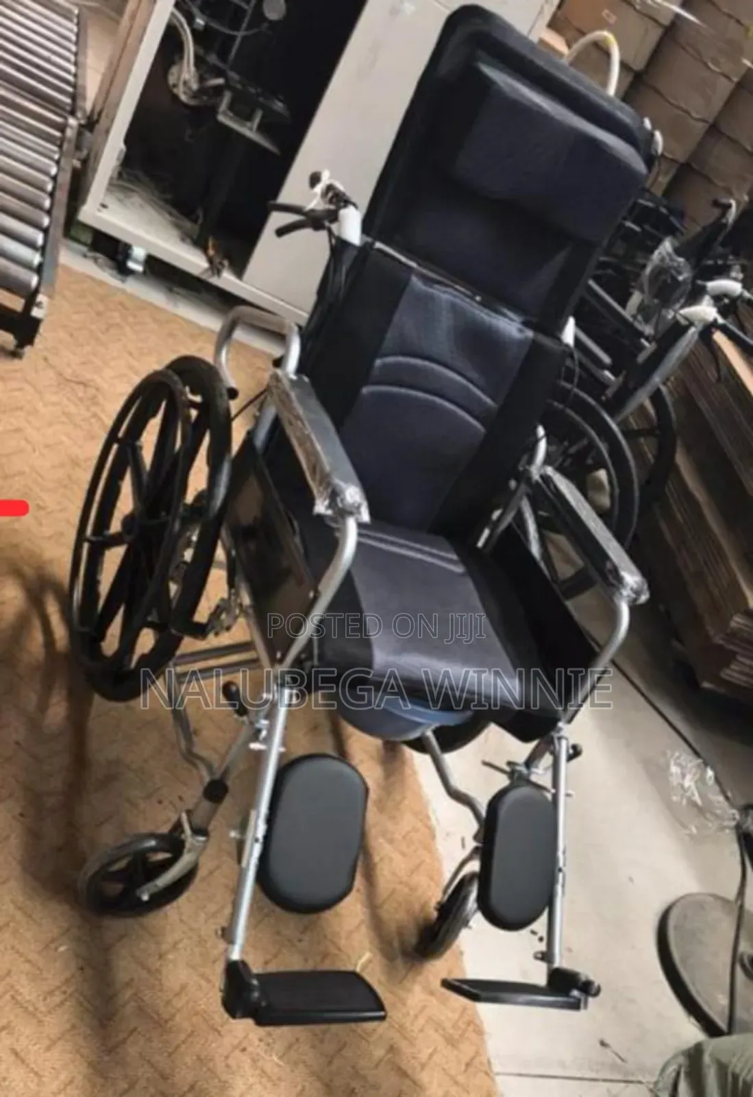 Reclining Wheelchair With Back Rest
