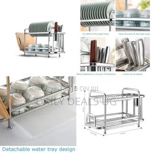 2 Tier Dish Drying Rack