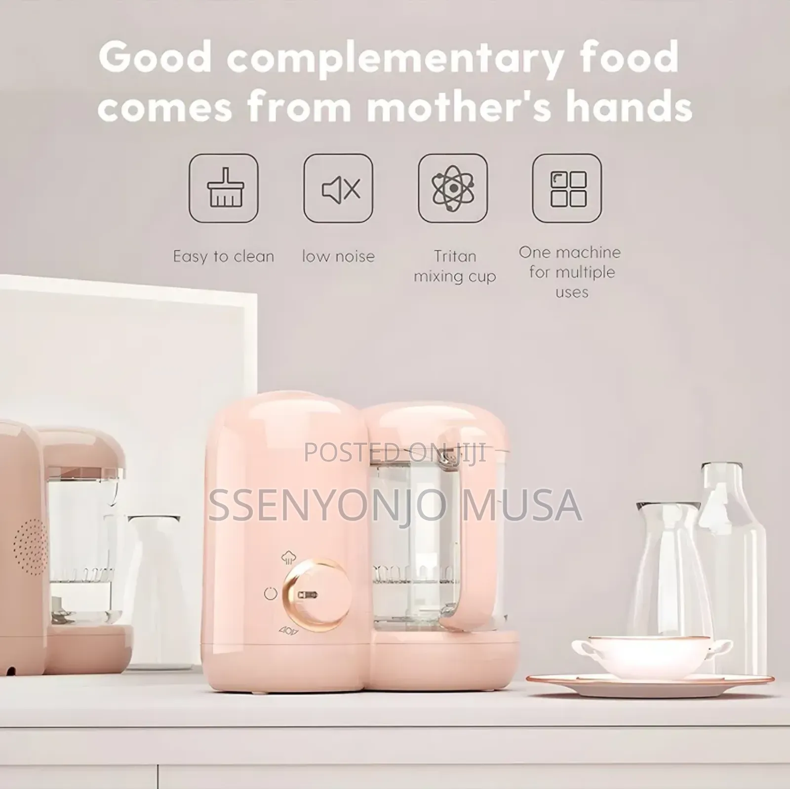 Multifunction Baby Food Maker – Steamer, Blender Grinder All-in-one
