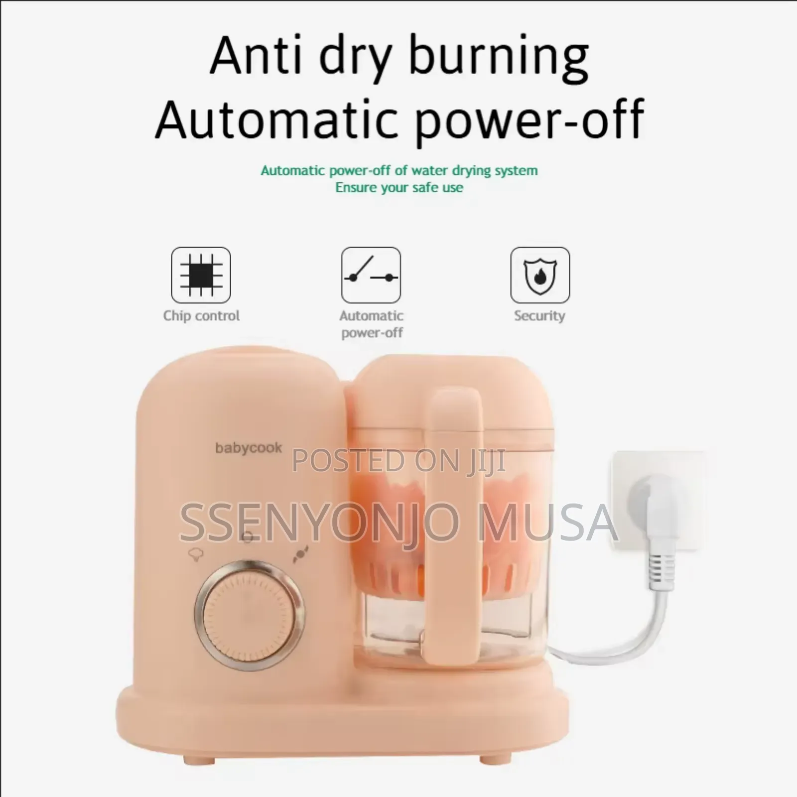Multifunction Baby Food Maker – Steamer, Blender Grinder All-in-one