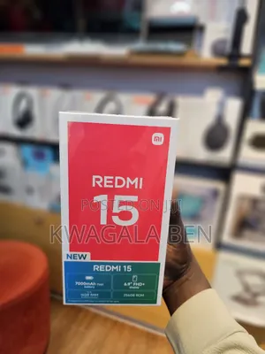 New Xiaomi Redmi 15 5G 256 GB Black