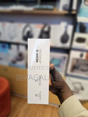 New Xiaomi Redmi 15 5G 256 GB Black