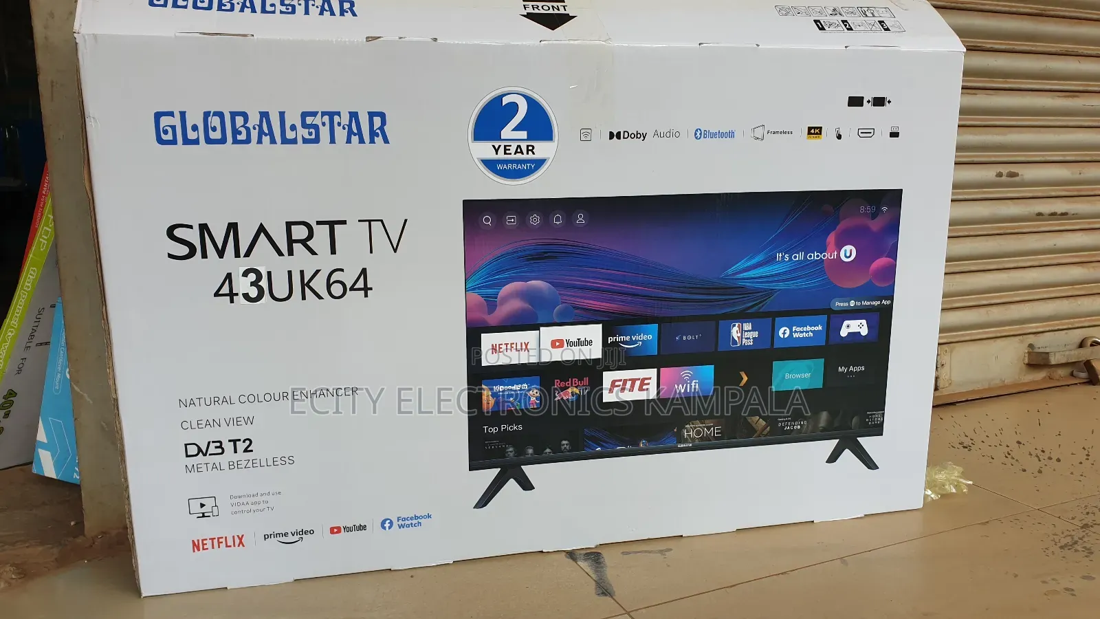 43" Inch Smart Andriod Globalstar