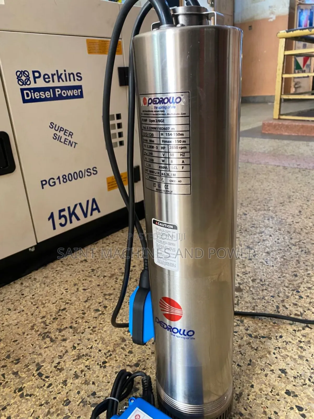 Pedrollo Water Pump Submersible 150meters