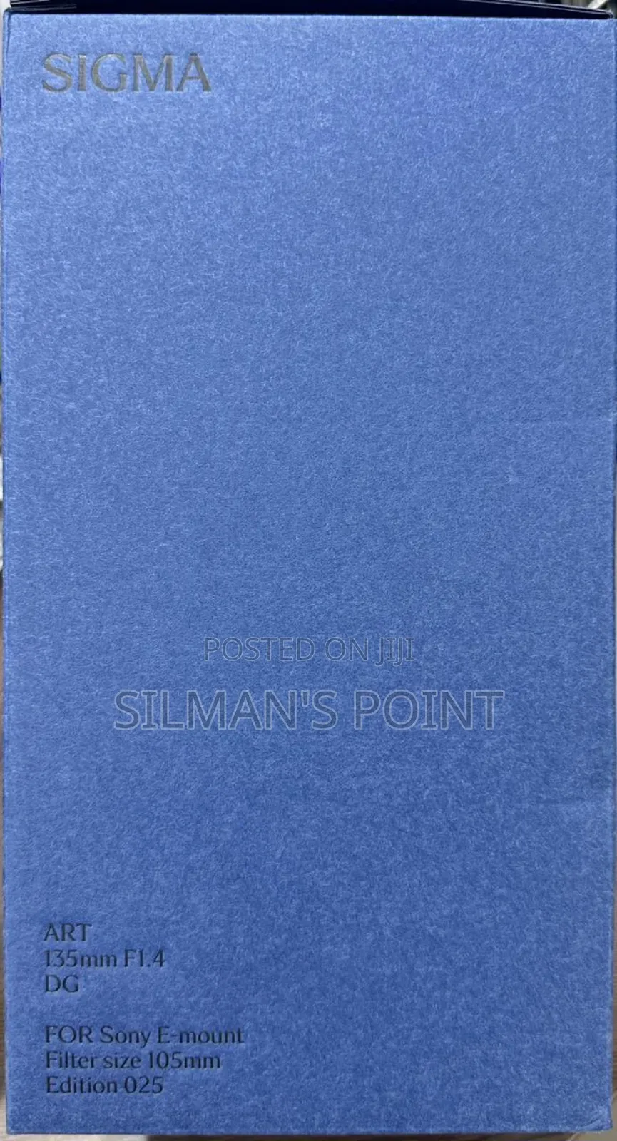 Sigma Art 135mm F1.4 Dg for Sony Emount