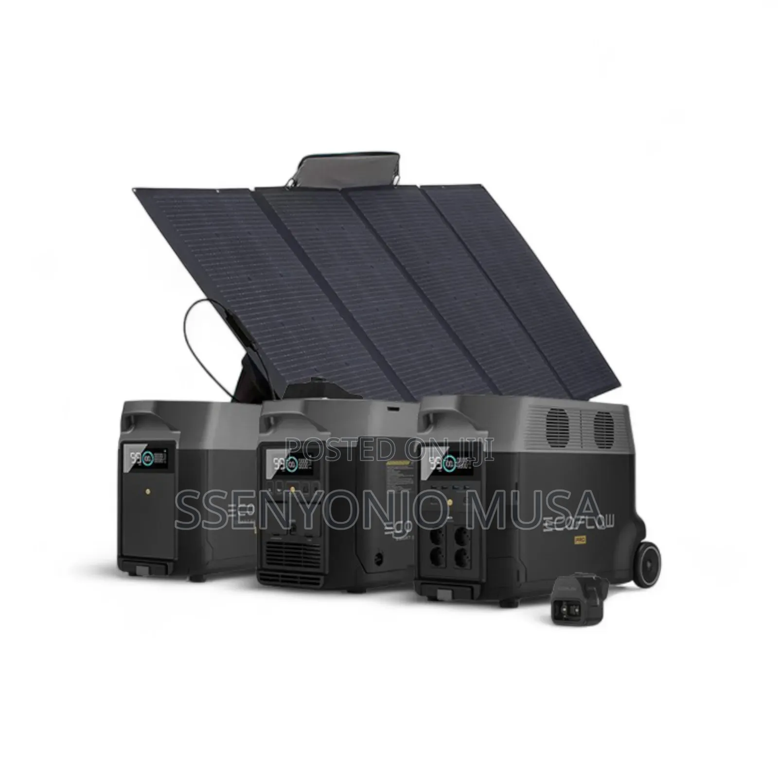Ecoflow Delta Pro 3.6kwh Solar Generator - 3600w, 120v, 5 Ac