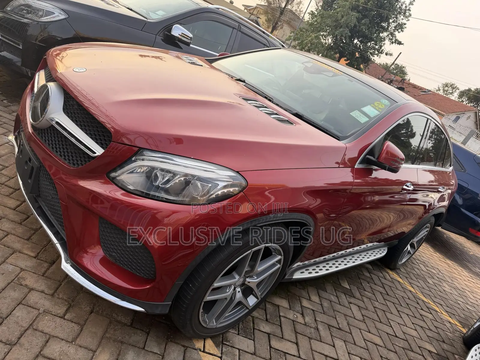 Mercedes-Benz GLE-Class GLE 350d 4MATIC 2017 Red